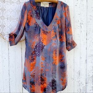 Rory Beca Silk Shift Dress sz M